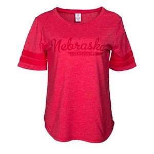 Nebraska Cornhuskers Fay Jersey Tee NWT XL
